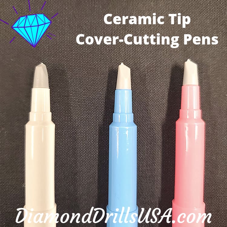 DiamondDrillsUSA - Blue Ceramic Tip Paper Cutter Pen No Razor Easy Cover  Sections